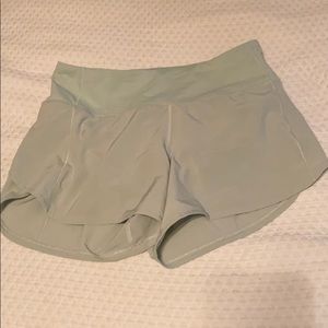 Lululemon Mint Green Shorts